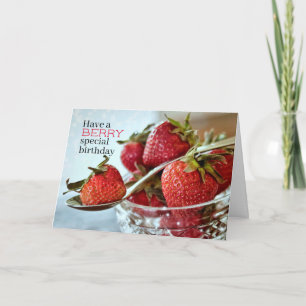 Berry Special Birthday Wwünschcard Karte