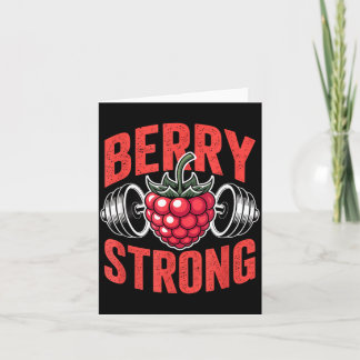 Berry starker vegetarischer Veganismus lustiger Ve Karte