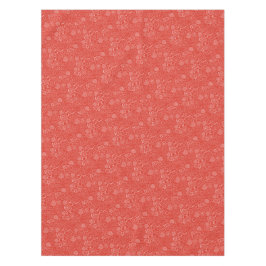 Berry Strawberry Cherry White Hand drawn Modern. Tischdecke