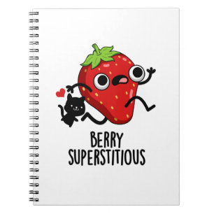 Berry Superstively Funny Frucht Pub Notizblock