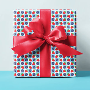 Berry süße Babyparty Geschenkpapier