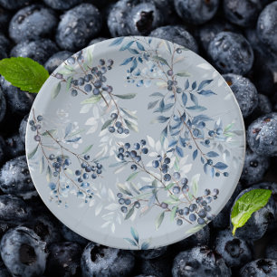 Berry süße Babyparty Pappteller