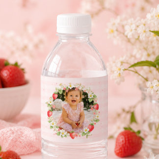 Berry Süße Wasserflaschen-Etikett Wasserflaschenetikett