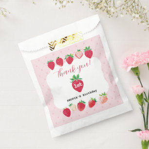 Berry Sweet 1. Geburtstag Geschenktütchen