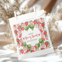 Berry Sweet 6. Geburtstag Erdbeerpärty