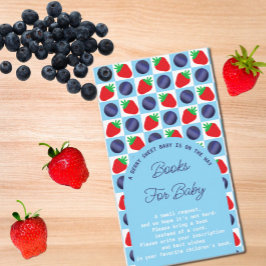 Berry Sweet Baby Duschbücher für Baby Begleitkarte