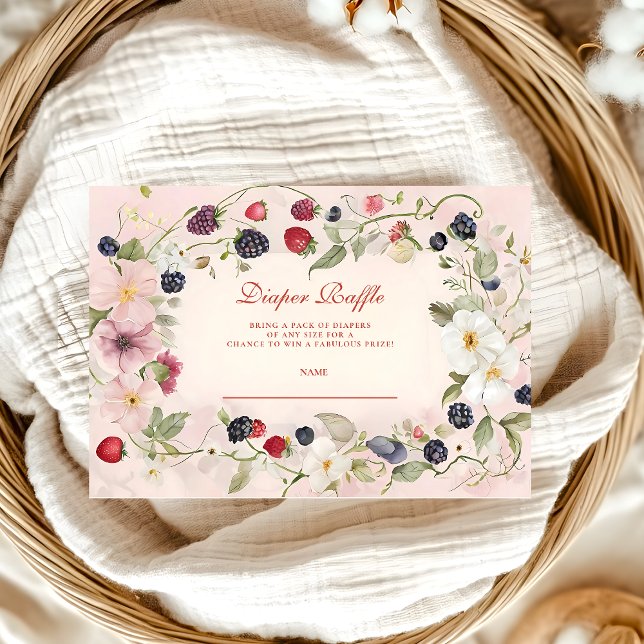 Berry Sweet Baby Duwer Diapper Raffle Begleitkarte (Von Creator hochgeladen)