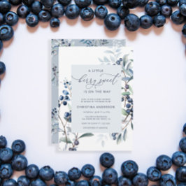 Berry Sweet Baby ist auf dem Weg Babydusche Einladung