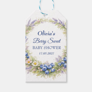 Berry Sweet Baby Shower Blaubeer Baby Mädchen Jung Geschenkanhänger