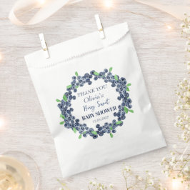 Berry Sweet Baby Shower Blueberry Baby Boy Geschenktütchen