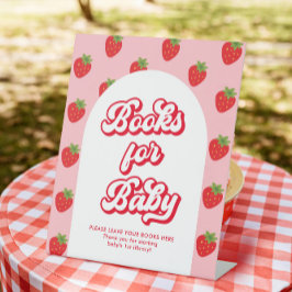 Berry Sweet Baby Shower Books for Baby Sockelschild