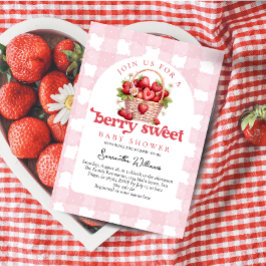 Berry Sweet Baby Shower Einladung