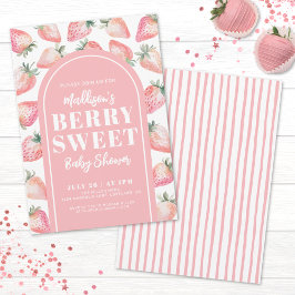 Berry Sweet Baby Shower Einladung