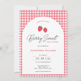 Berry Sweet Baby Shower Einladung