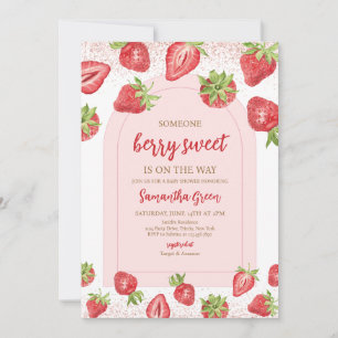 Berry Sweet Baby Shower Einladung