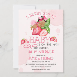 Berry Sweet Baby Shower Einladung! Sweet Baby! Einladung