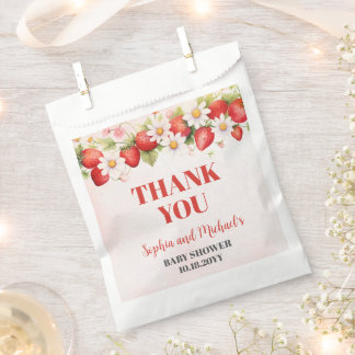 Berry Sweet Baby Shower Geschenktütchen