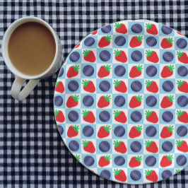 Berry Sweet Baby Shower Pappteller