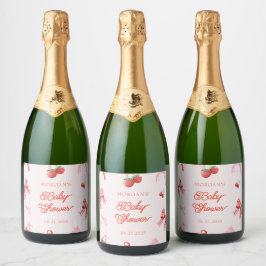 Berry Sweet Baby Shower Sparkling Weinkeller Set
