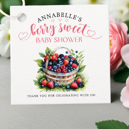 Berry Sweet Baby Shower Wilde Berries Geschenkanhänger