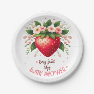 Berry Sweet Baby Showpaper Teller Strawberry