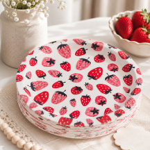 Berry Sweet Baby Showpaper Teller Strawberry