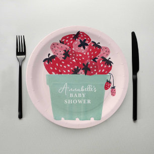 Berry Sweet Baby Showpaper Teller Strawberry