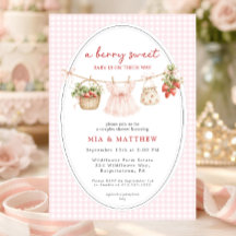 Berry Sweet Baby Strawberry All in One Babyparty