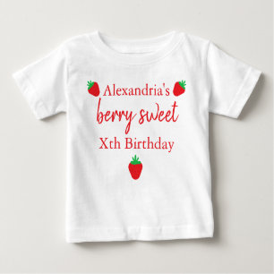 Berry Sweet Birthday Baby T-shirt