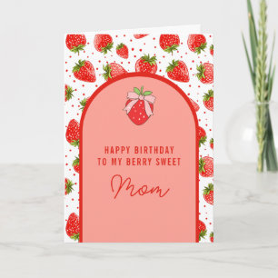 Berry Sweet Birthday Card Dankeskarte