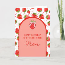 Berry Sweet Birthday Card