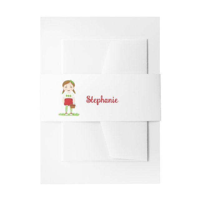 Berry Sweet Birthday Einladungsbanderole (Vorderseite Beispiel)