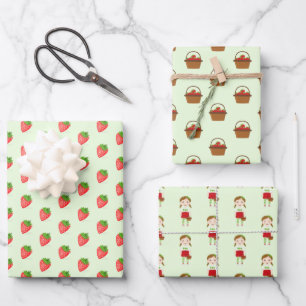 Berry Sweet Birthday Geschenkpapier Set
