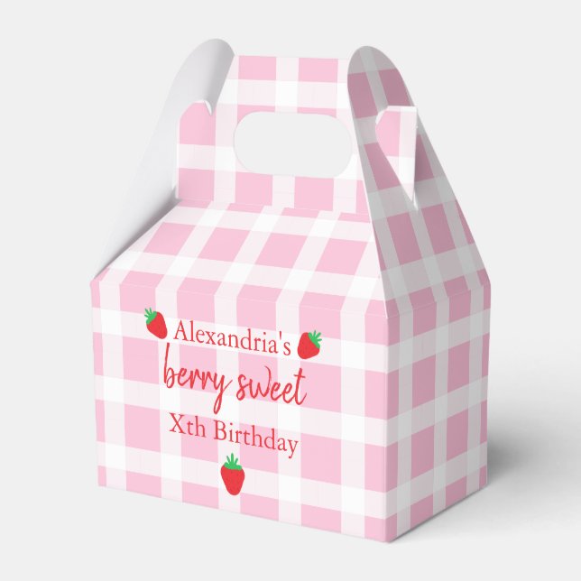 Berry Sweet Birthday Geschenkschachtel (Vorderseite)