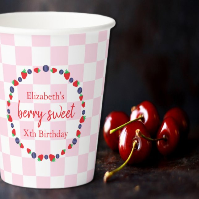 Berry Sweet Birthday Pappbecher (Von Creator hochgeladen)