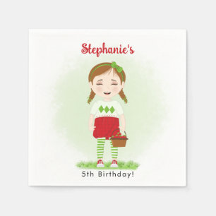 Berry Sweet Birthday Serviette