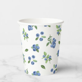 Berry Sweet Blaubeer-Baby-Party Pappbecher
