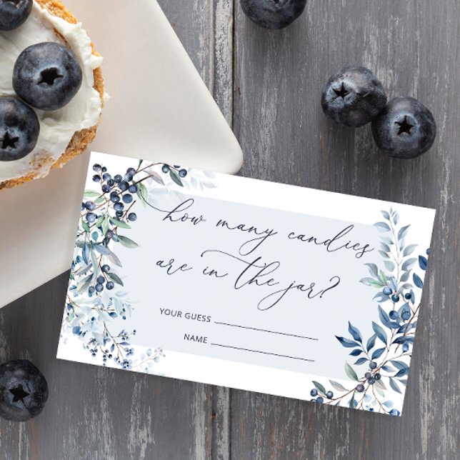 Berry Sweet Blueberry schätzt wie viele Candies Ca Begleitkarte (Von Creator hochgeladen)