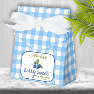 Berry Sweet Blueberry Theme Babydusche Geschenkschachtel