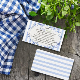 Berry Sweet Book Request Girl Enclosure Card Begleitkarte