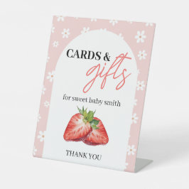Berry Sweet Cards & Gifts Sign Sockelschild
