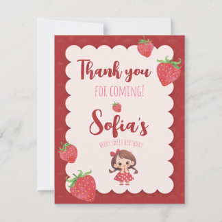 Berry Sweet Danke-Card Dankeskarte