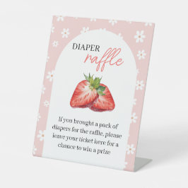 Berry Sweet Diaper Raffle Sockelschild