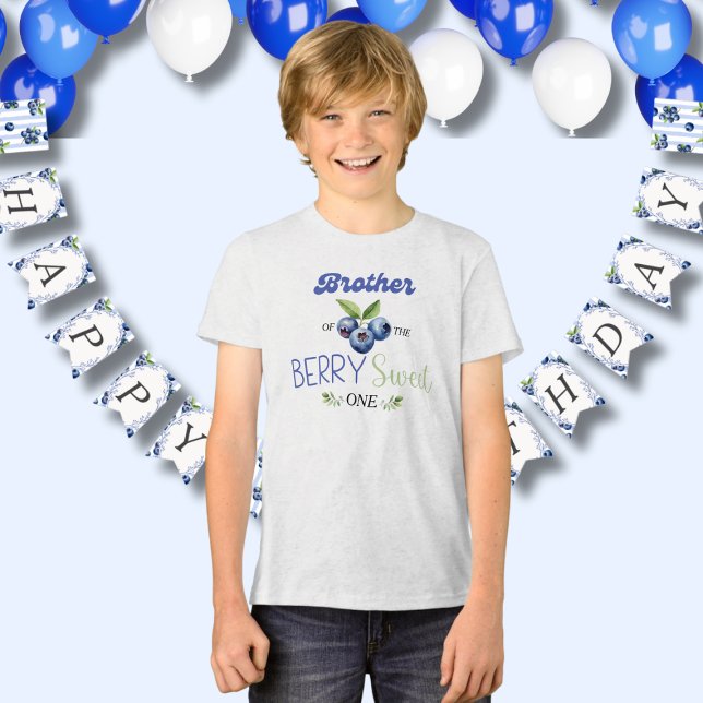 Berry Sweet ein Bruder-Shirt Tri-Blend Shirt (Berry Sweet one Brother Shirt)
