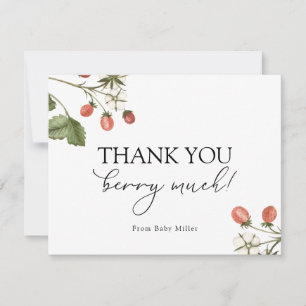 Berry Sweet Erdbeer-Dusche Danke