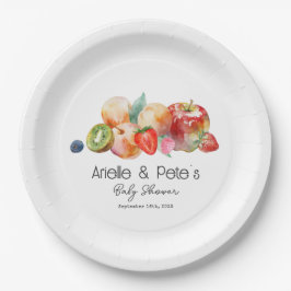 Berry Sweet Fruit Baby Dusche Pappteller