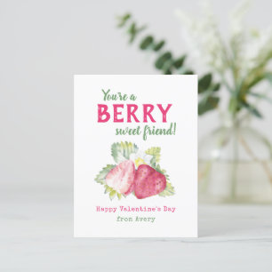 Berry Sweet Kids Classroom Valentinische Karten