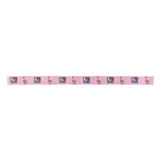 Berry Sweet Moments Wrapping Paper Satinband (Vorderseite)