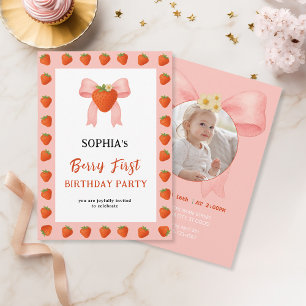 Berry Sweet Party Einladung