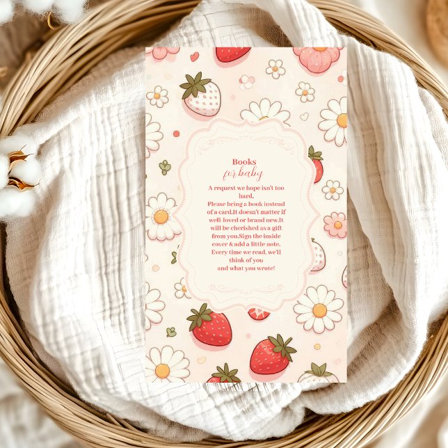 Berry Sweet Pink Coquette Baby Books for Baby Begleitkarte (Von Creator hochgeladen)